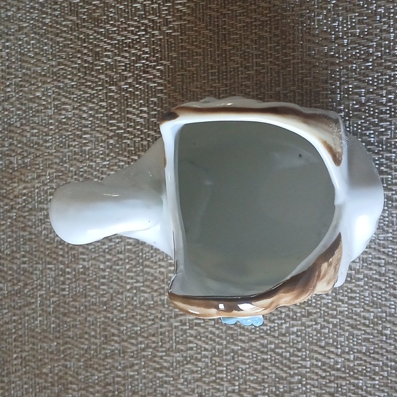 Vintage Small Swan Handpainted Ceramic Planter - Picture 4 of 6